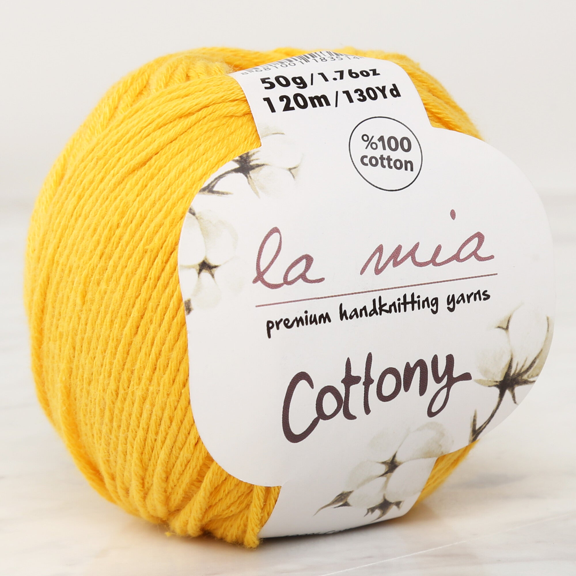 La Mia Cottony Baby Yarn, Mustard Yellow - L018