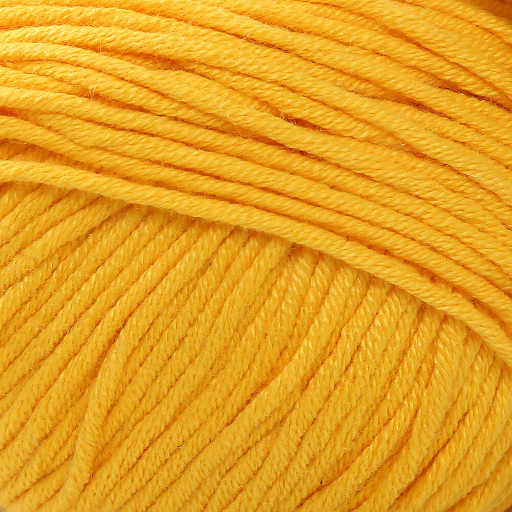 Etrofil Bambino Lux Cotton Yarn, Yellow - 70219