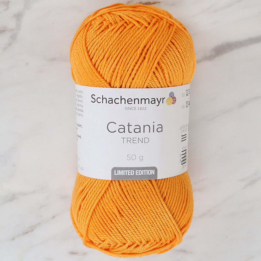 Schachenmayr Catania 50g Yarn, Orange - 00299