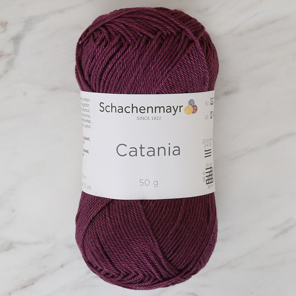 Schachenmayr Catania 50gr Yarn, Purple - 00394