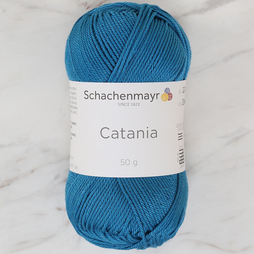 Schachenmayr Catania 50gr Yarn, Blue - 00400