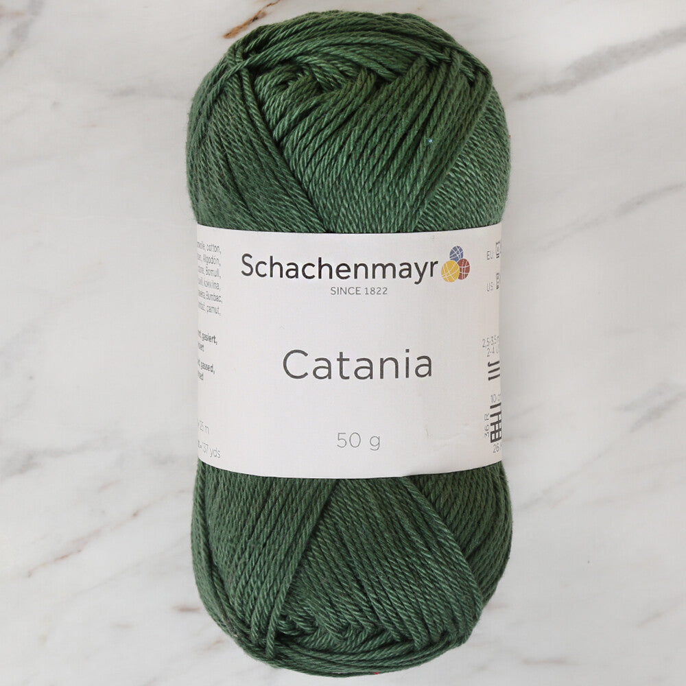 Schachenmayr Catania 50gr Yarn, Green - 00419