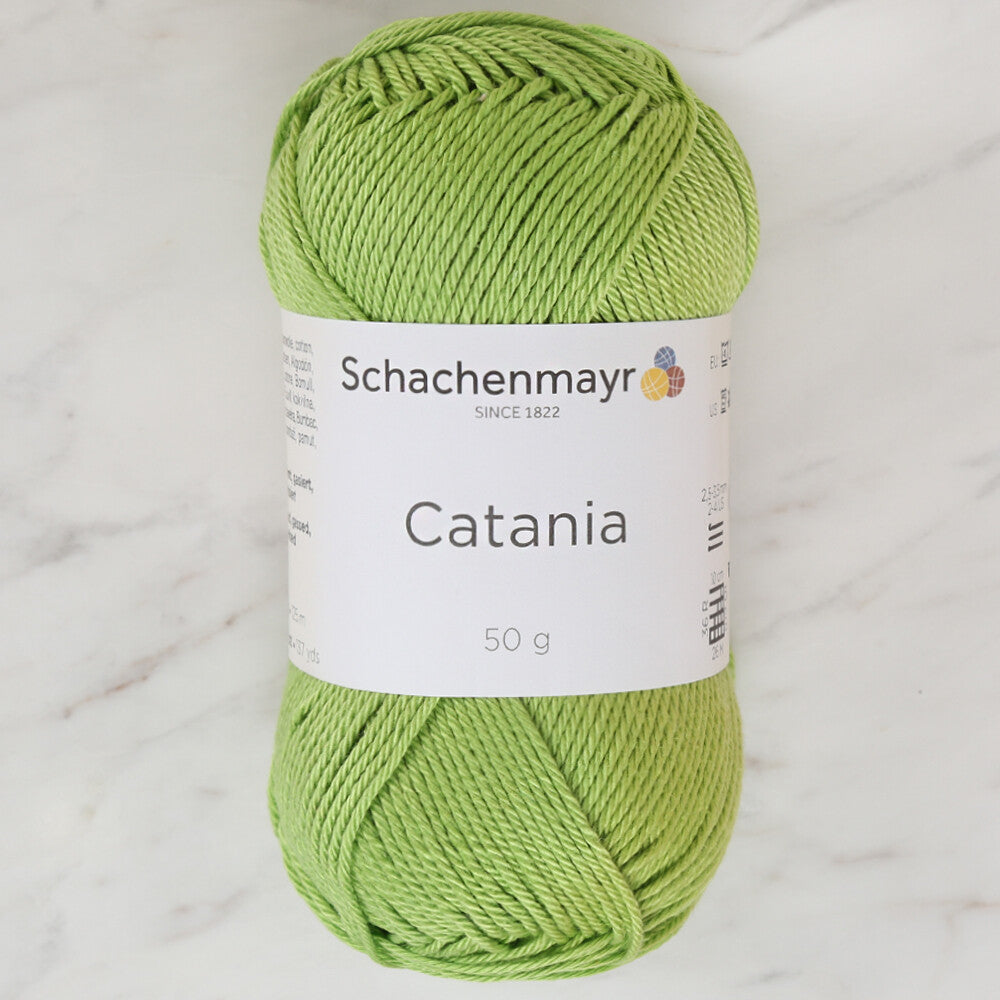 Schachenmayr Catania 50gr Yarn, Green - 00418