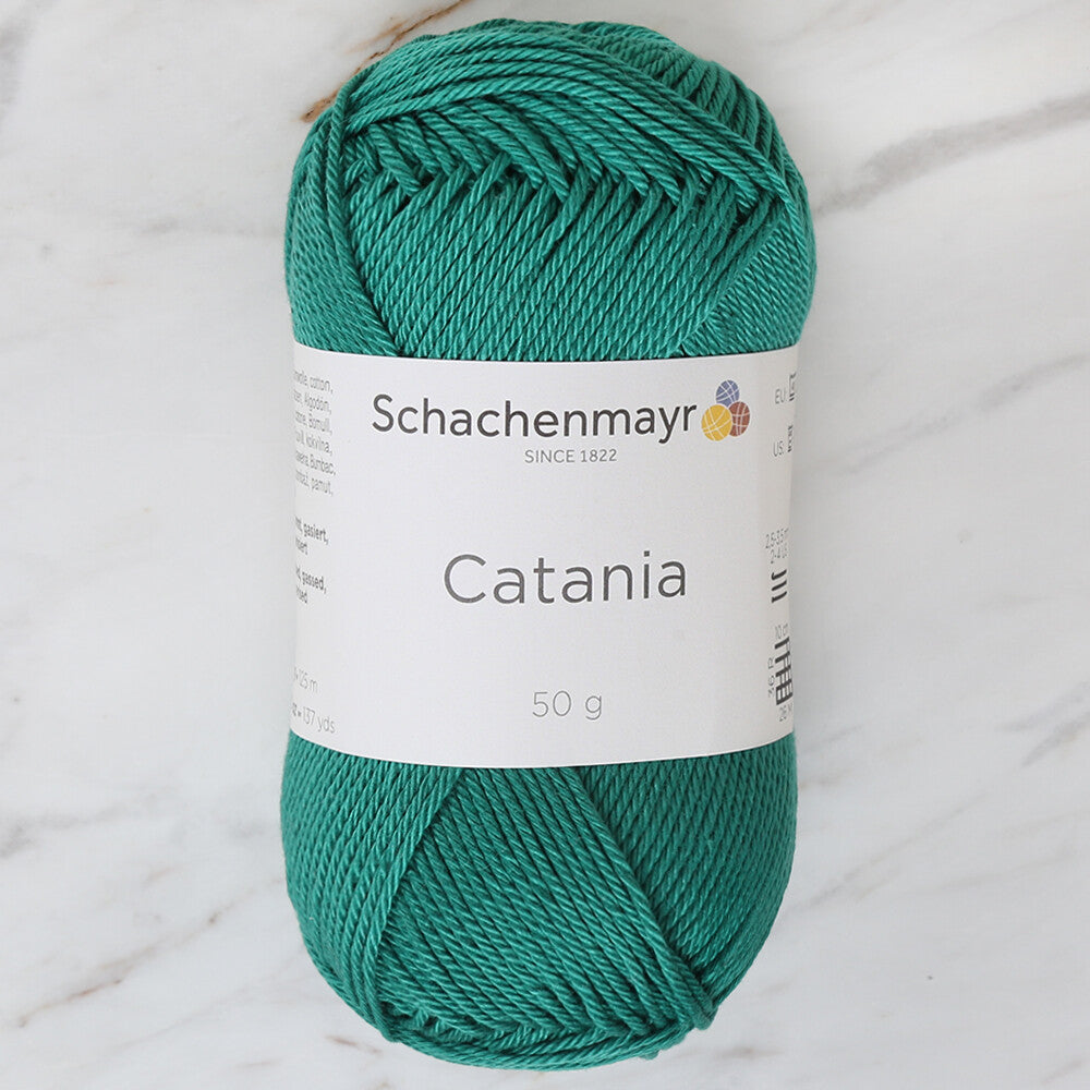Schachenmayr Catania 50gr Yarn, Green - 00430