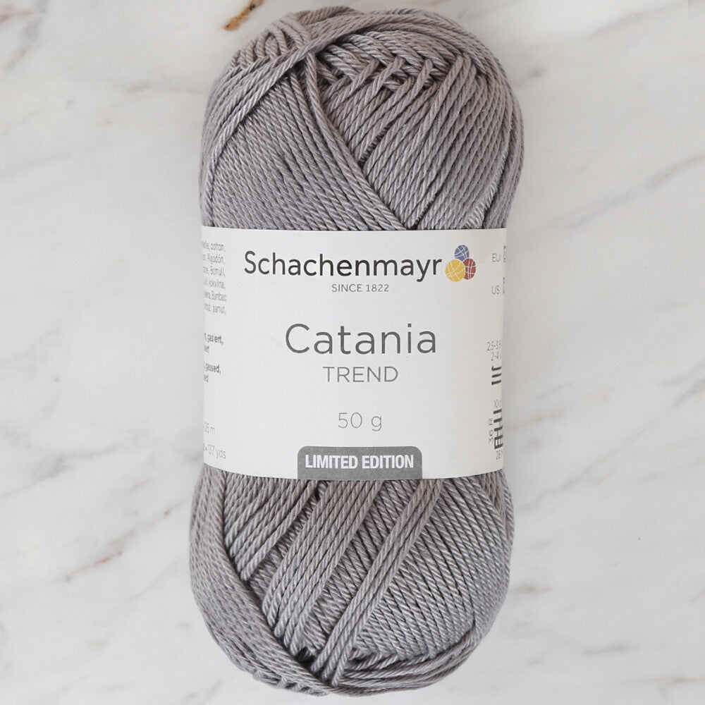 Schachenmayr Catania 50gr Yarn, Grey - 00435