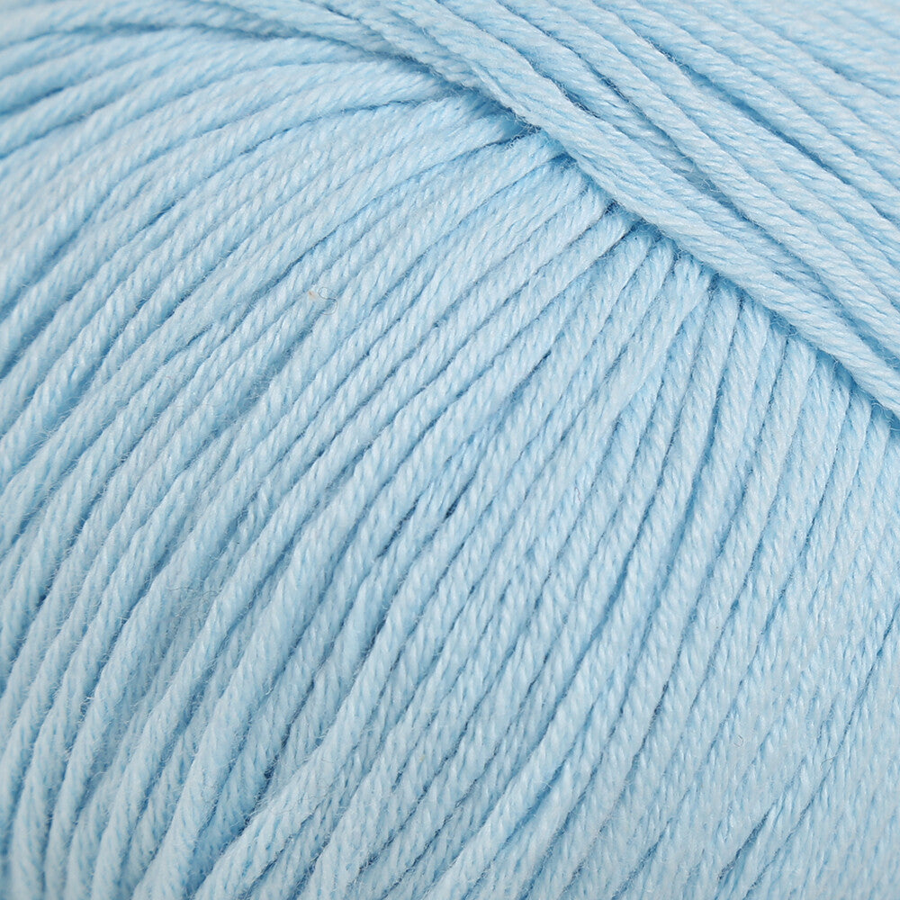Gazzal Organic Baby Cotton Yarn, Blue - 423