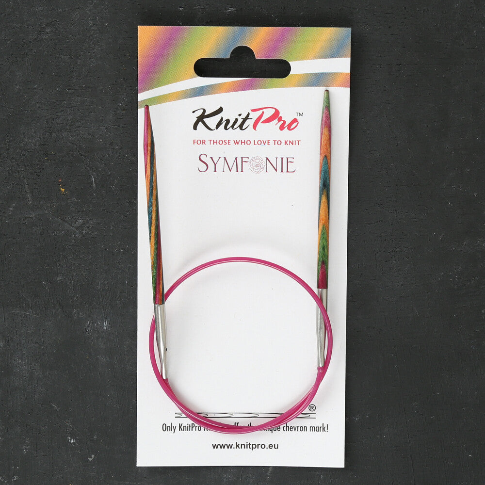 KnitPro Symfonie 3.5 Mm 40 Cm Wooden Circular Needles - 20307