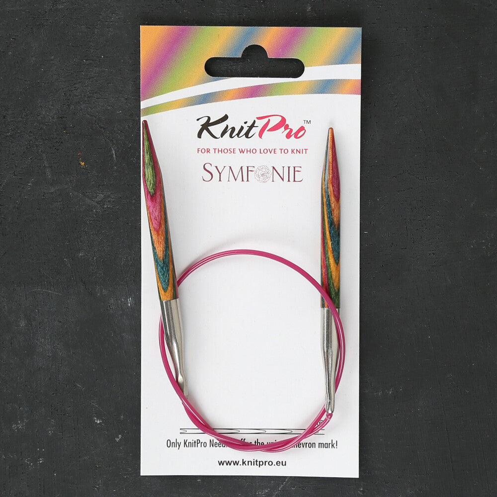 KnitPro Symfonie 6 Mm 40 Cm Wooden Circular Needles - 20313