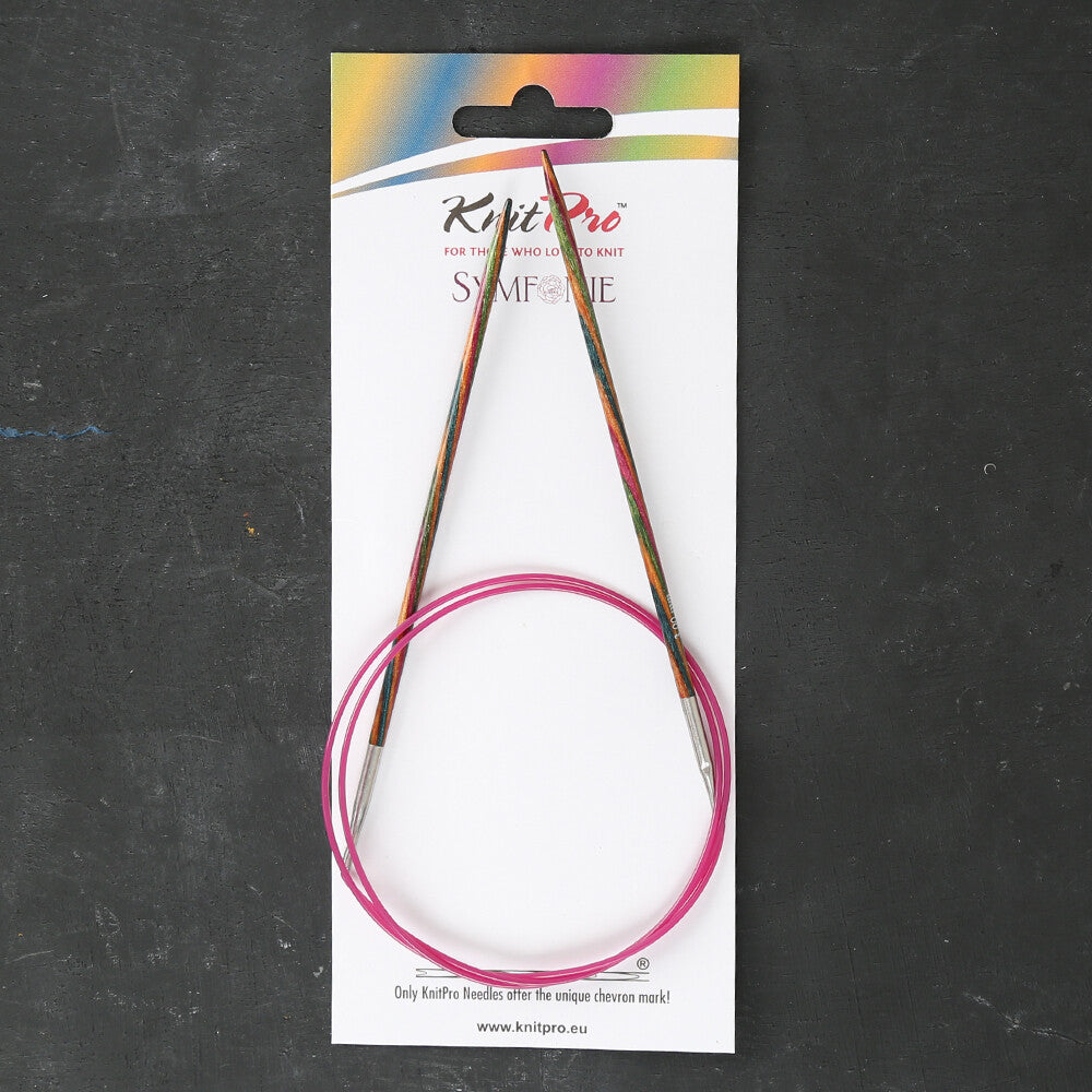 KnitPro Symfonie 4.5 Mm 80 Cm Wooden Circular Needles - 21338