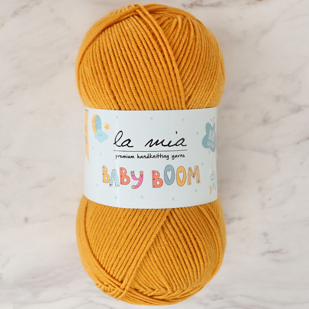 La Mia Baby Boom Yarn, Mustard - 257