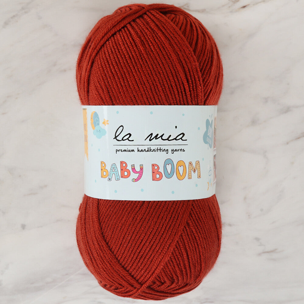 La Mia Baby Boom Yarn, Brick - 449