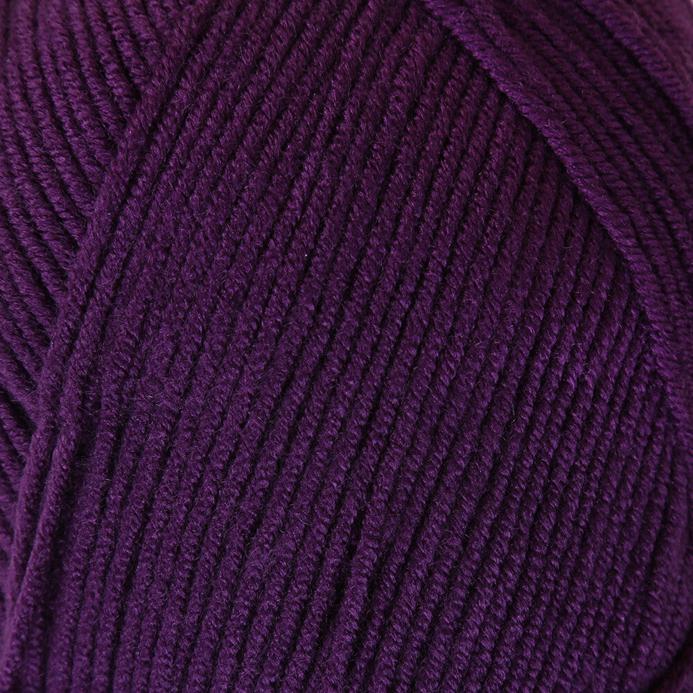 La Mia Baby Boom Knitting Yarn, Aubergine - 60