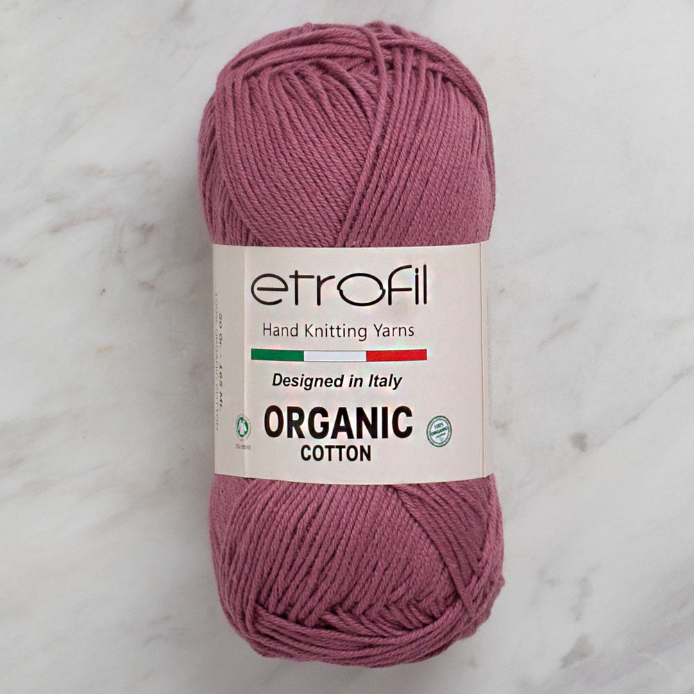 Etrofil Organic Cotton, Cherry Red - EB053