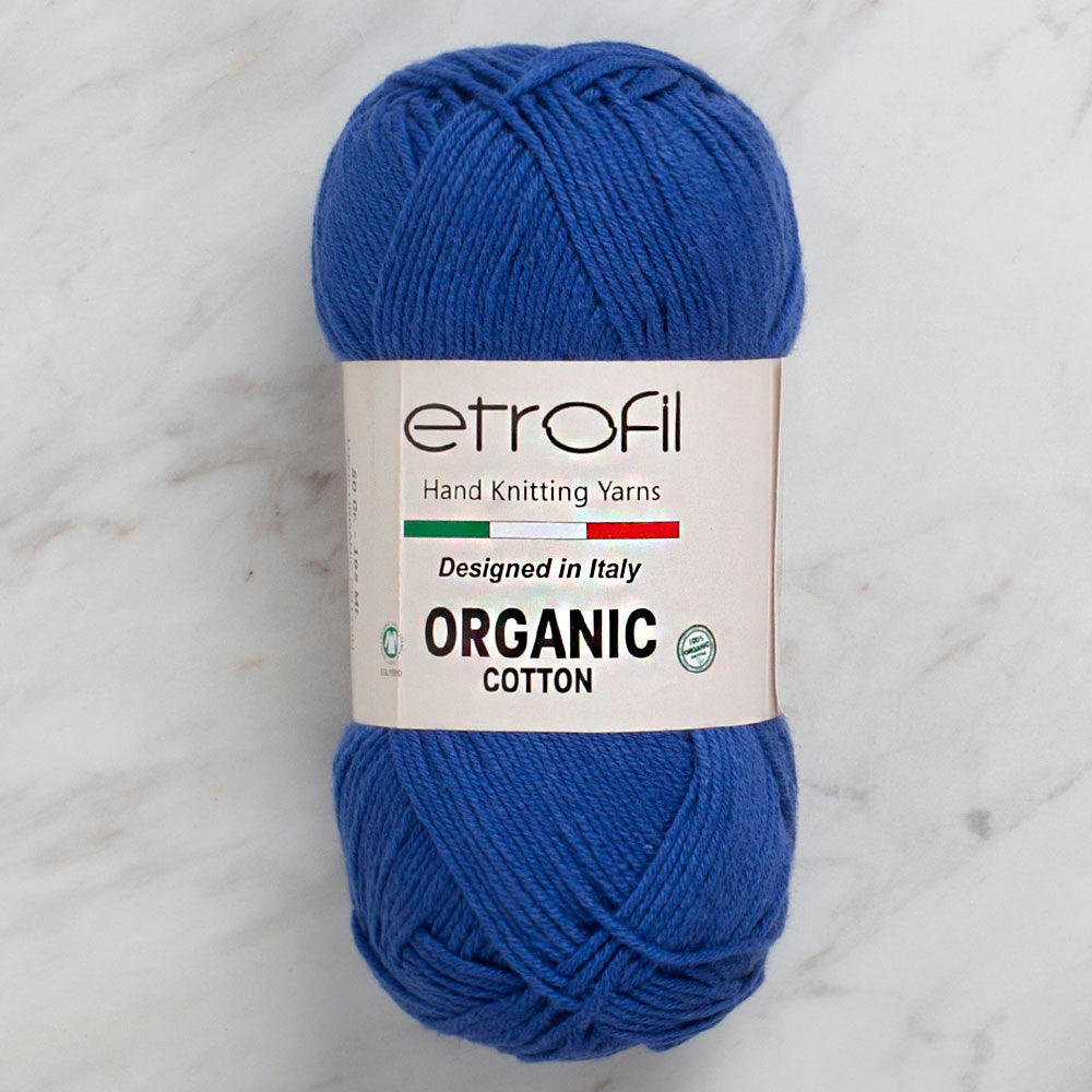 Etrofil Organic Cotton, Saxe Blue - EB057