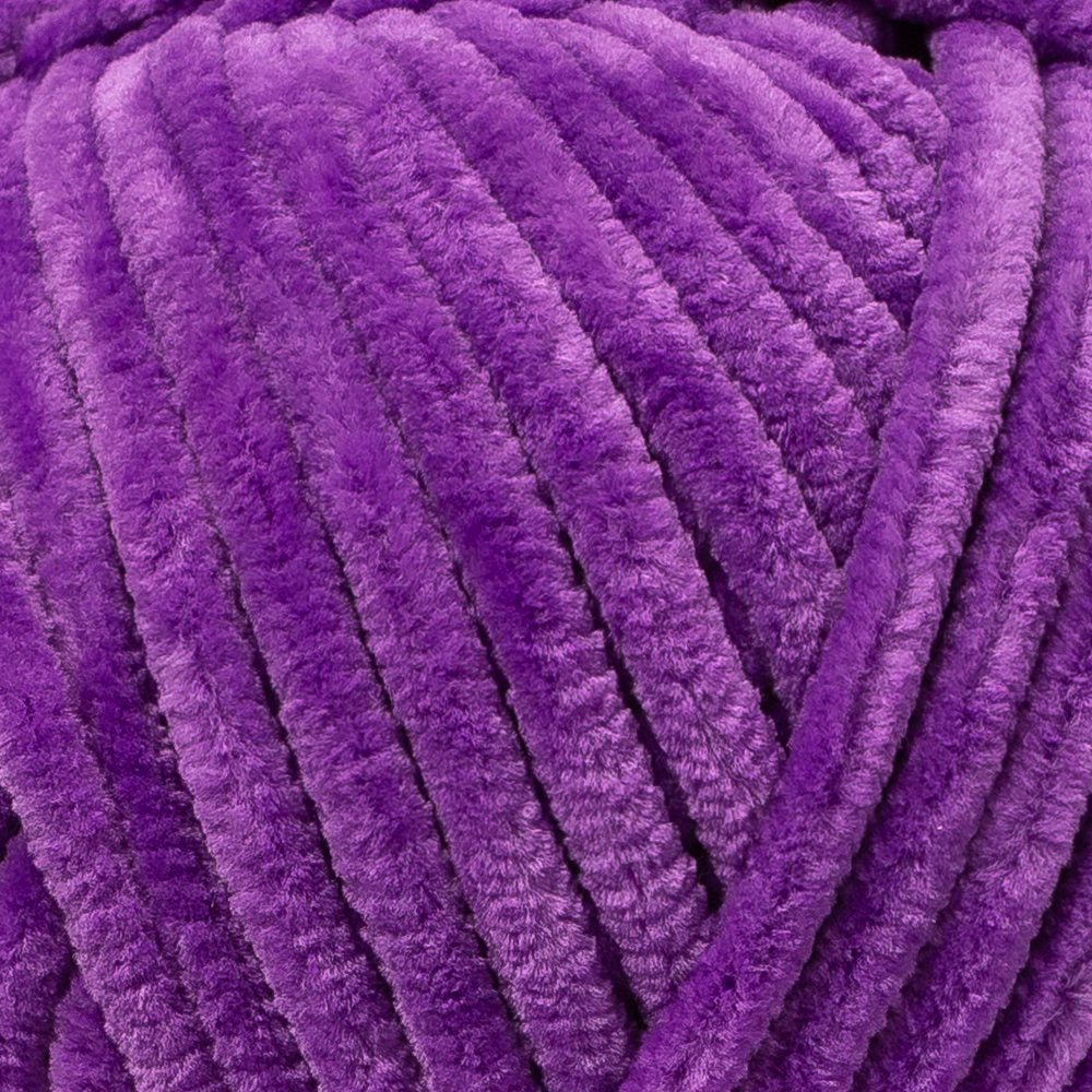 Etrofil Yonca Chenille Yarn, Purple - 70608