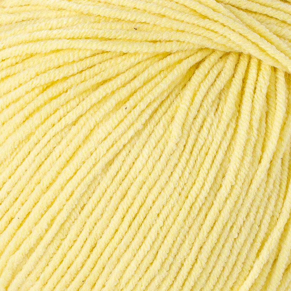Etrofil Jeans Knitting Yarn, Light Yellow - 007
