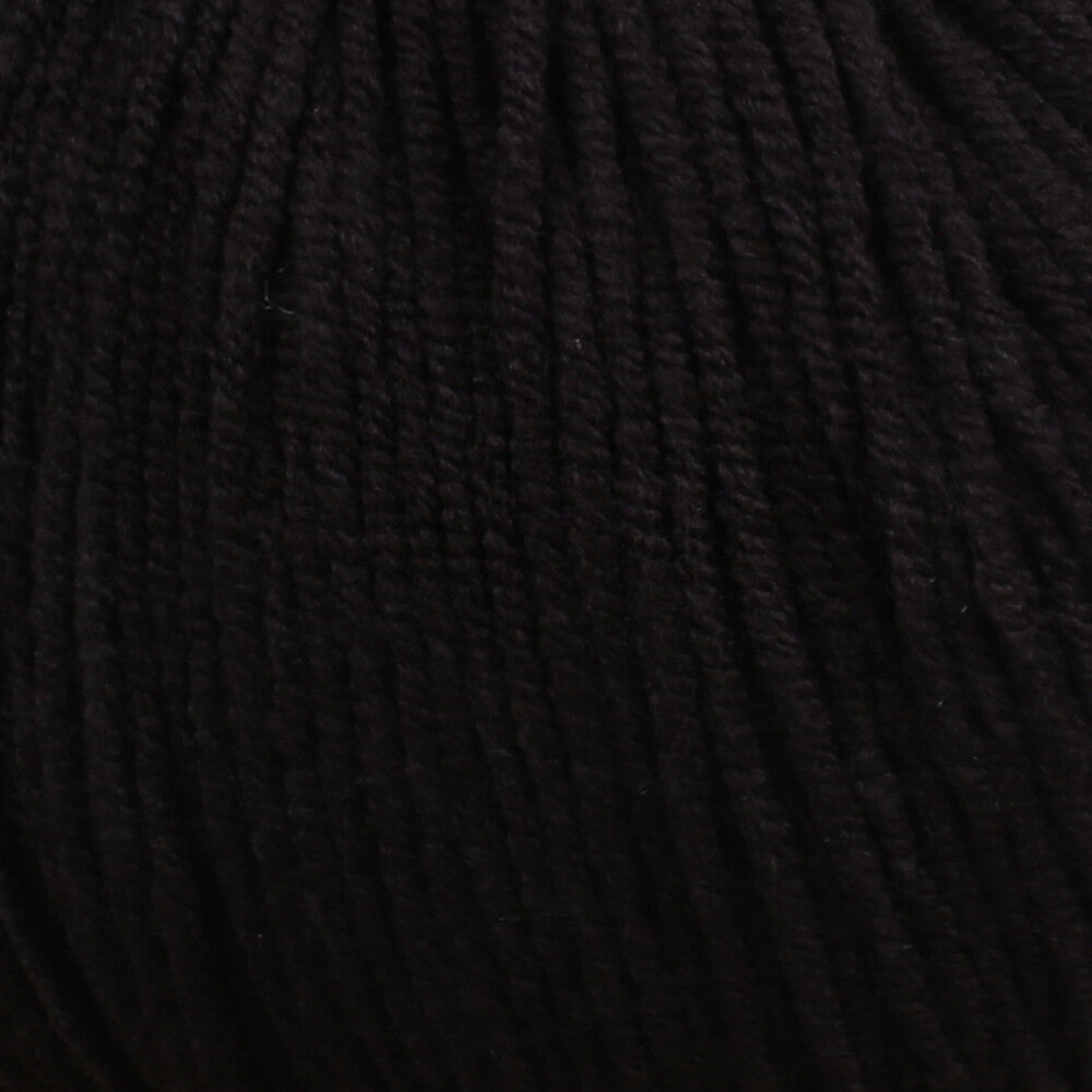 Etrofil Jeans Knitting Yarn, Black - 042