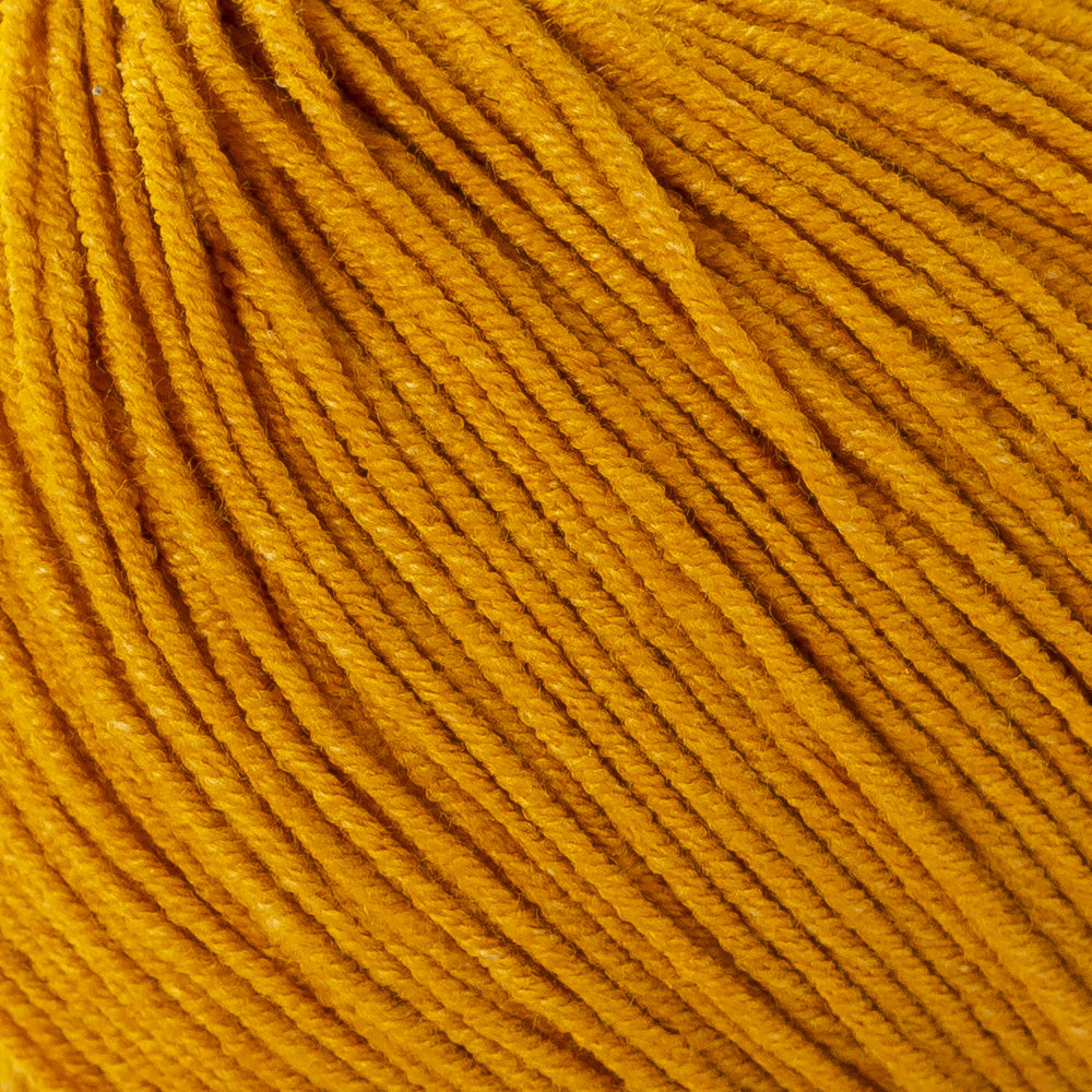 Etrofil Jeans Knitting Yarn, Dark Yellow - 45