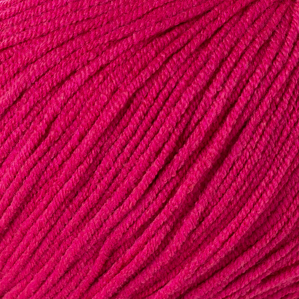 Etrofil Jeans Knitting Yarn, Dark Pink - 049