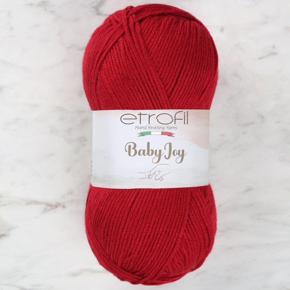 Etrofil Baby Joy Knitting Yarn, Red - 80033