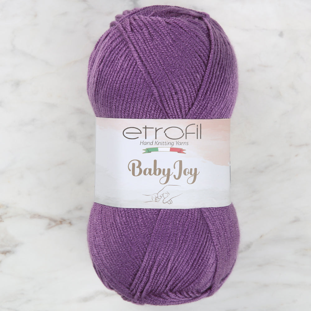 Etrofil Baby Joy Knitting Yarn, Purple - 80060