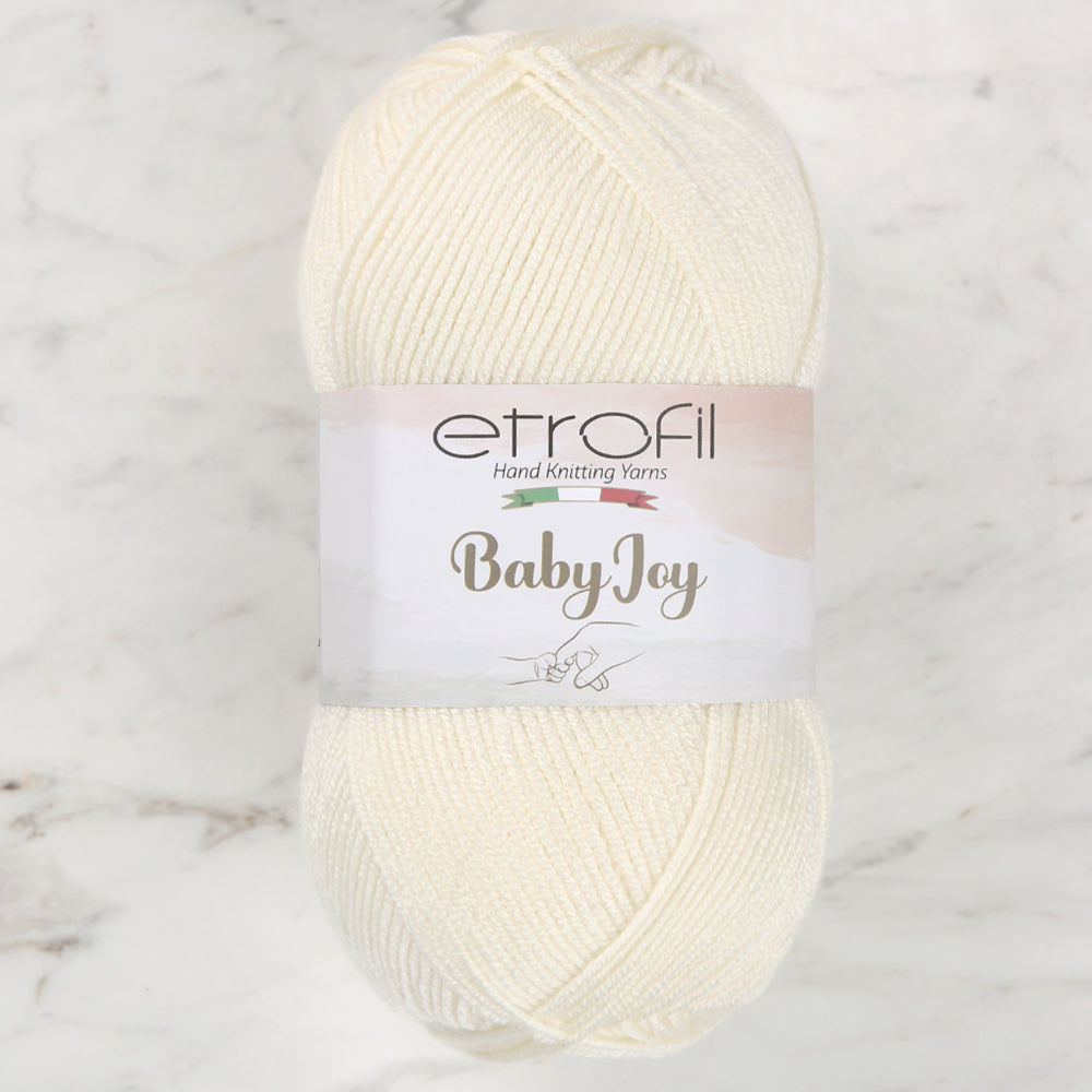 Etrofil Baby Joy Knitting Yarn, Cream - 80011