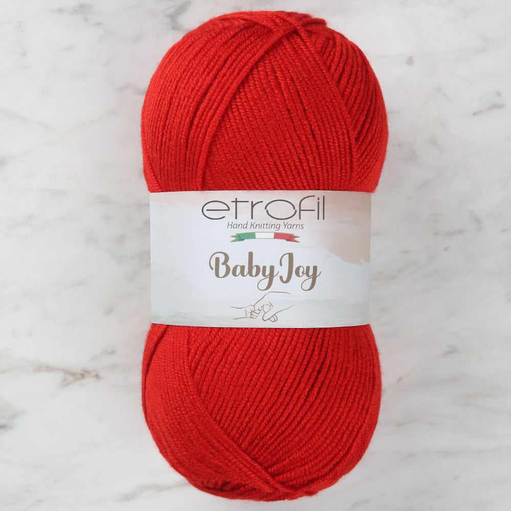 Etrofil Baby Joy Knitting Yarn, Red - 80038