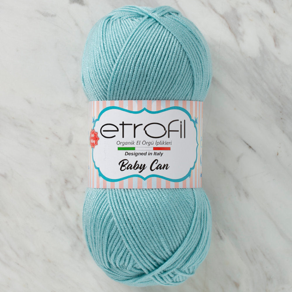 Etrofil Baby Can Knitting Yarn, Baby Blue - 80043