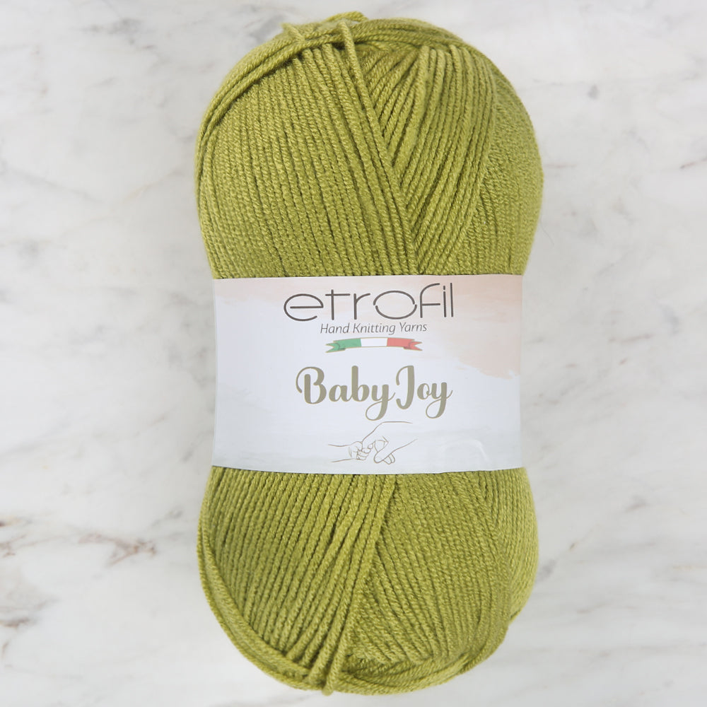 Etrofil Baby Joy Knitting Yarn, Green - 80047