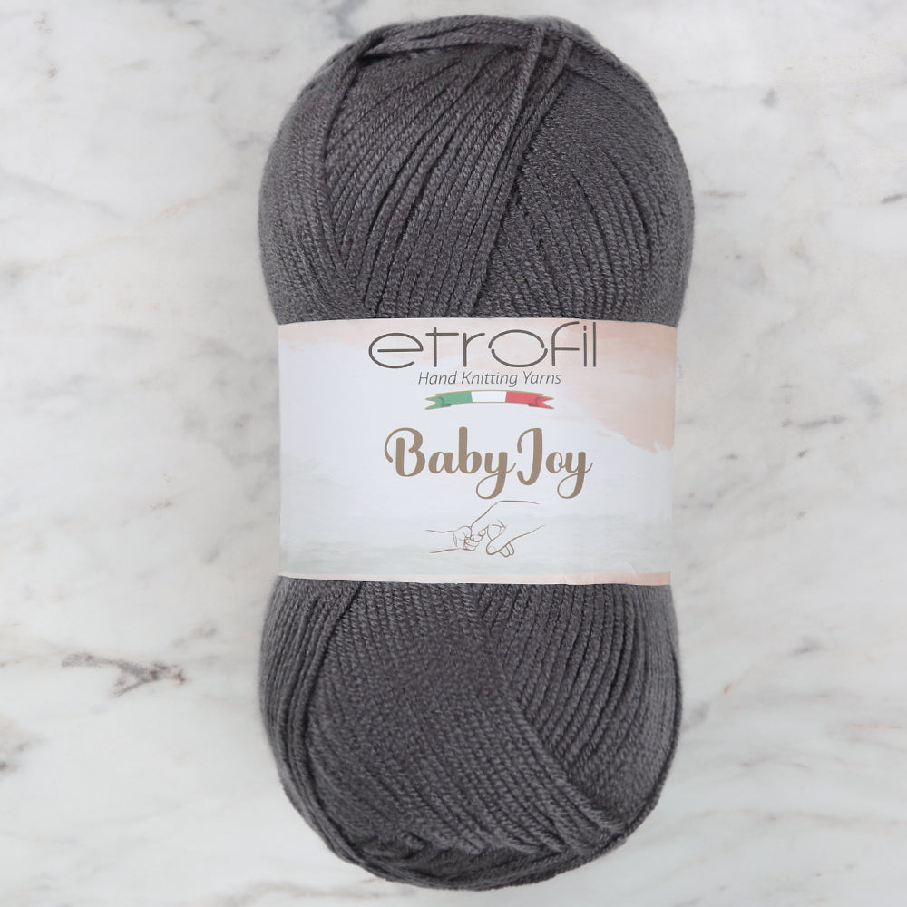 Etrofil Baby Joy Knitting Yarn, Dark Grey - 80091