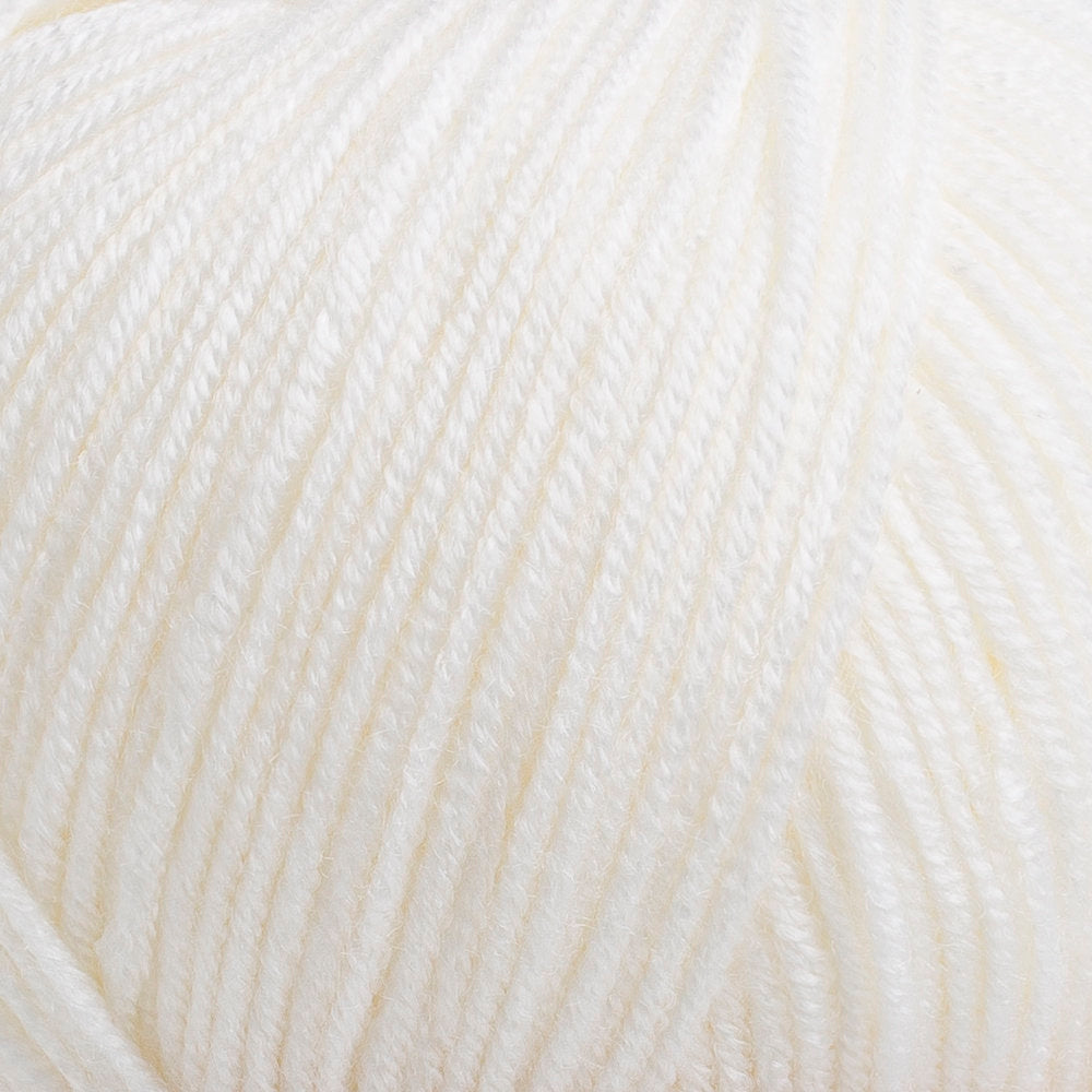 Etrofil Baby Can Knitting Yarn, Off-White - 80013
