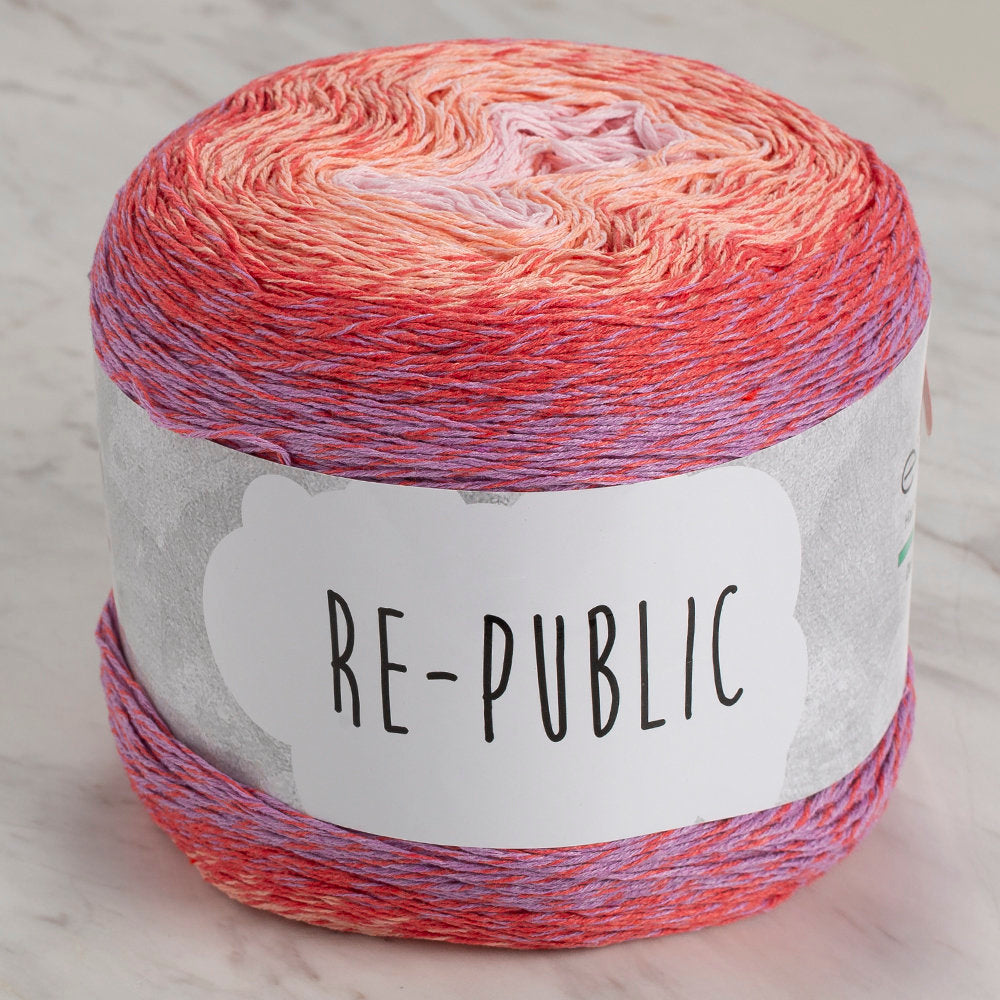 Etrofil Re-Public Yarn, Variegated - RJ004