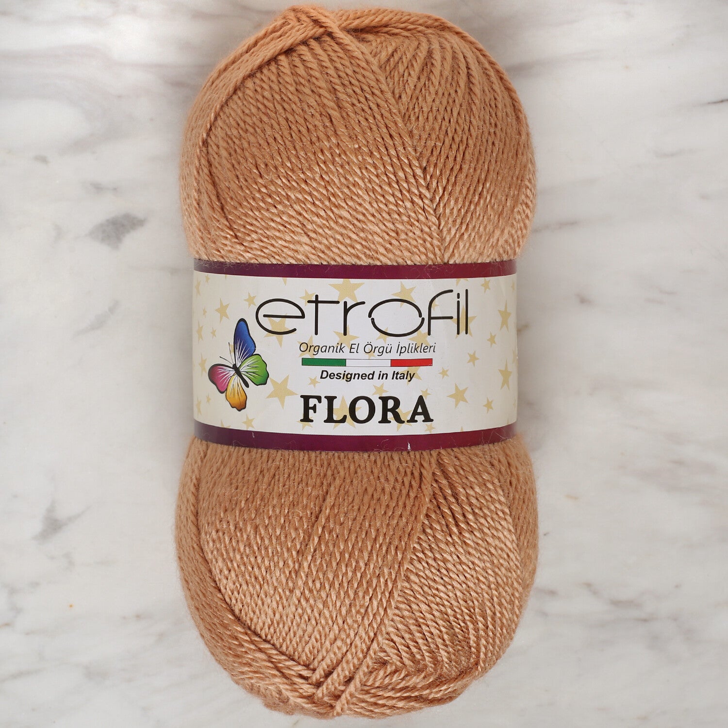 Etrofil Flora Yarn, Beige -70767