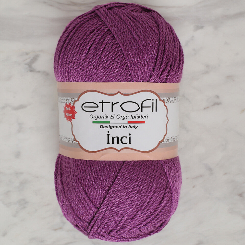 Etrofil İnci Yarn, Purple - 70660