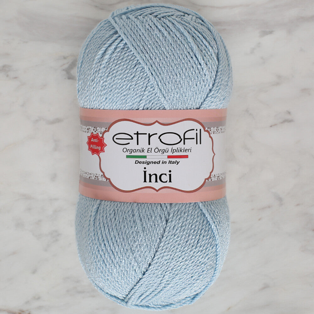 Etrofil İnci Yarn, Baby Blue - 75060