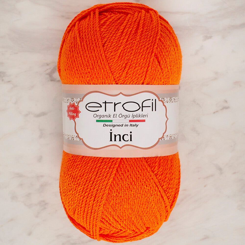 Etrofil İnci Yarn, Orange - 72044