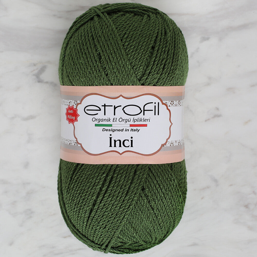 Etrofil İnci Yarn, Green - 74023