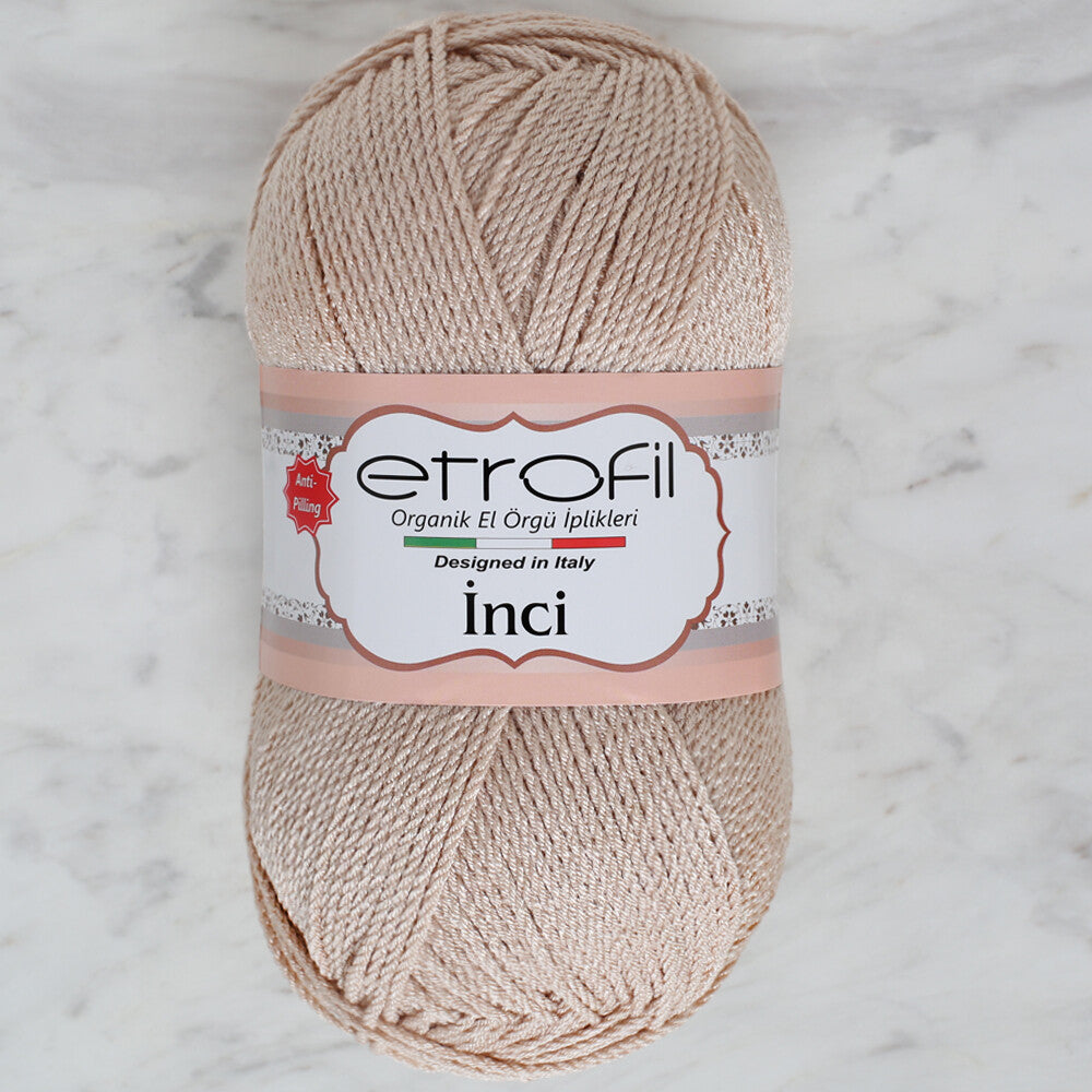 Etrofil İnci Yarn, Beige - 70771