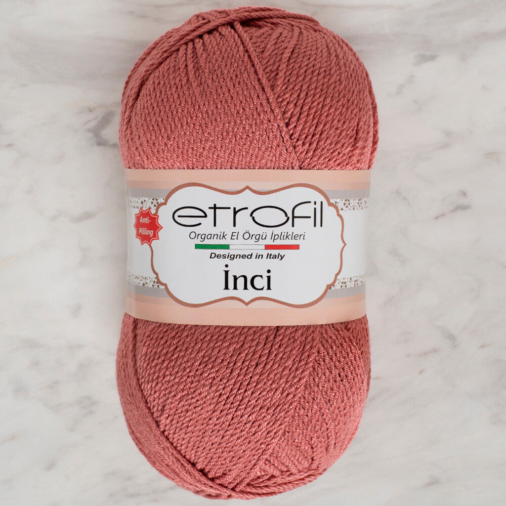 Etrofil İnci Yarn, Dusty Pink - 73100