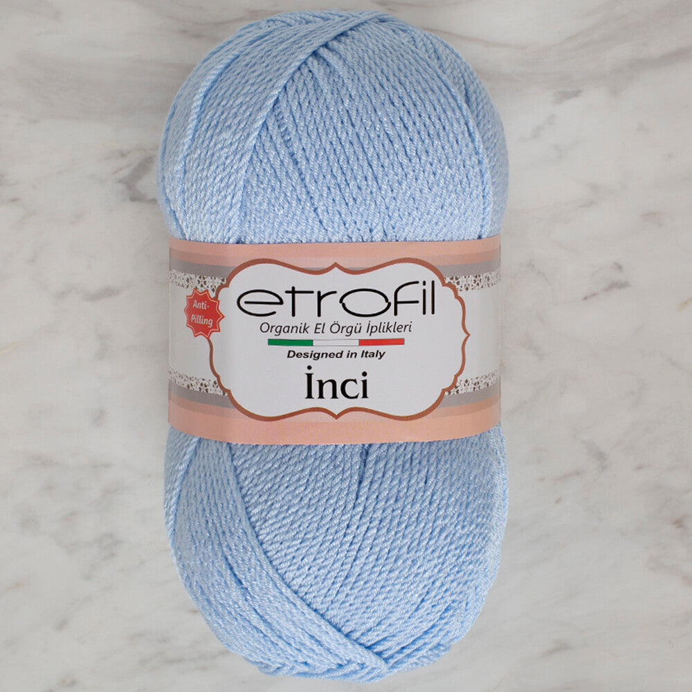 Etrofil İnci Yarn, Baby Blue - 75027