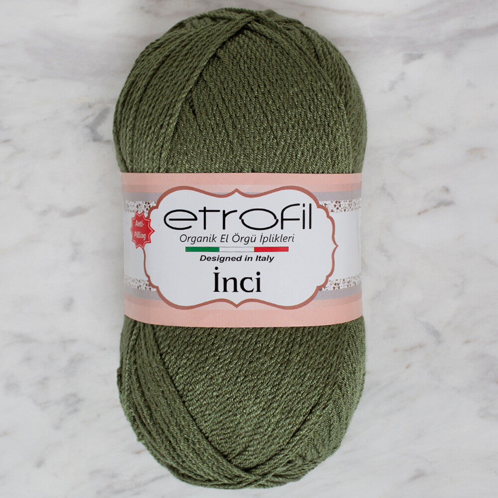 Etrofil İnci Yarn, Green - 74022