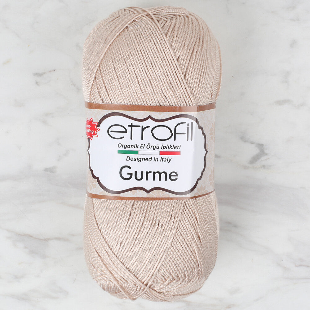 Etrofil Gurme Knitting Yarn, Beige - 70771