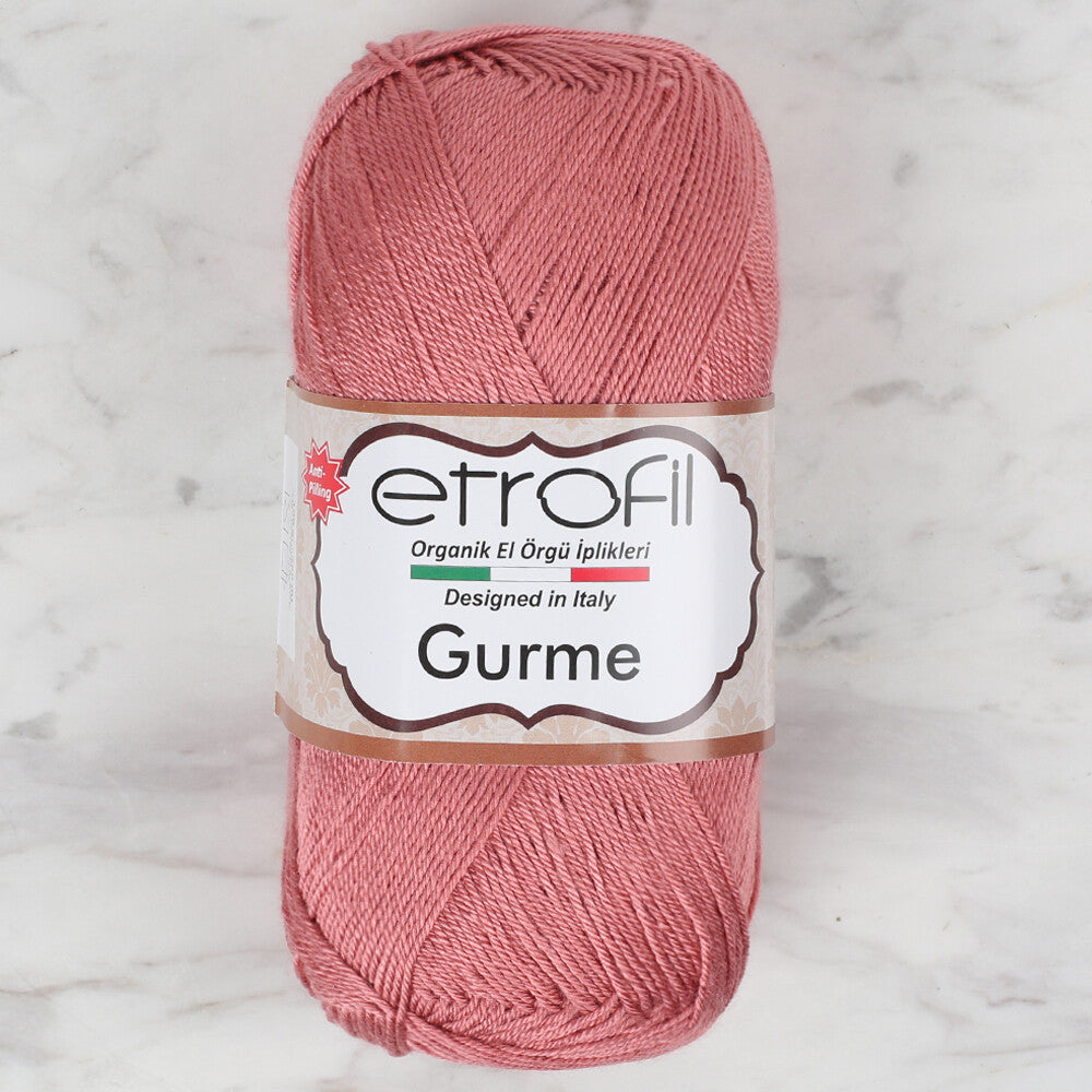 Etrofil Gurme Knitting Yarn, Dusty Rose - 73100