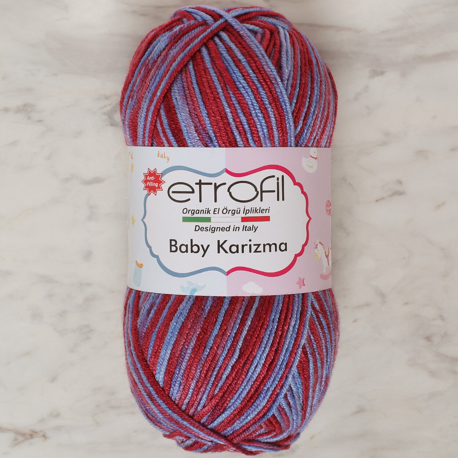 Etrofil Baby Karizma Yarn, Variegated - SE143