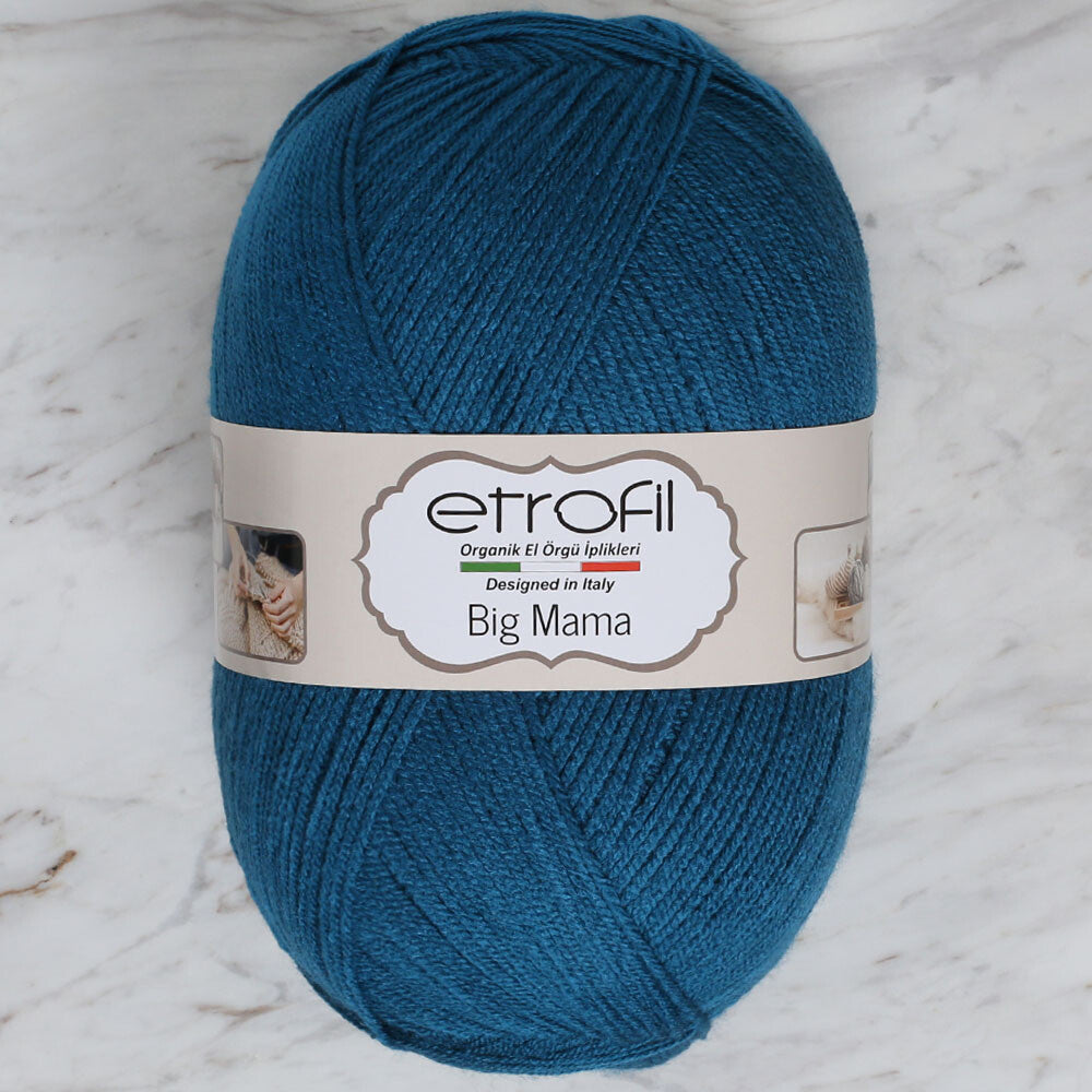 Etrofil Big Mama Yarn, Petrol Blue - 865