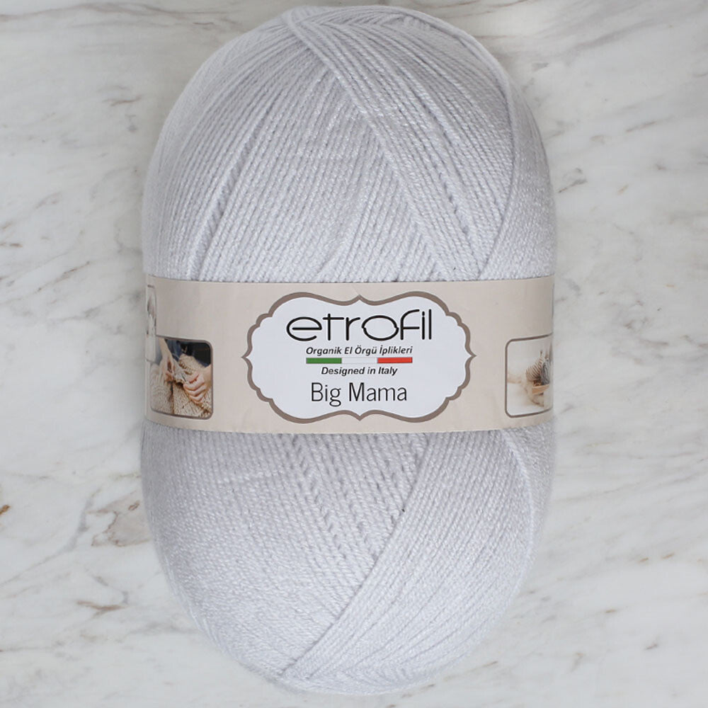 Etrofil Big Mama Yarn, Light Grey - 312