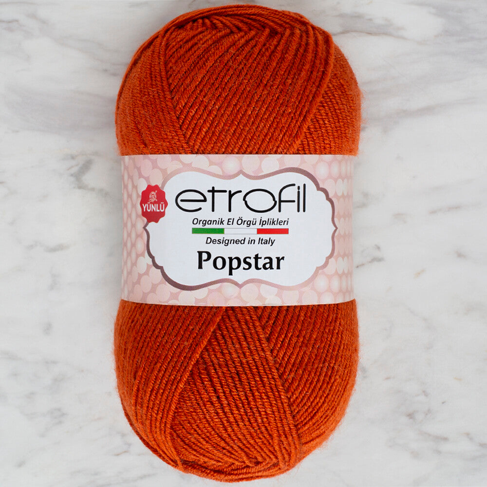 Etrofil Popstar Yarn, Brick - 72006