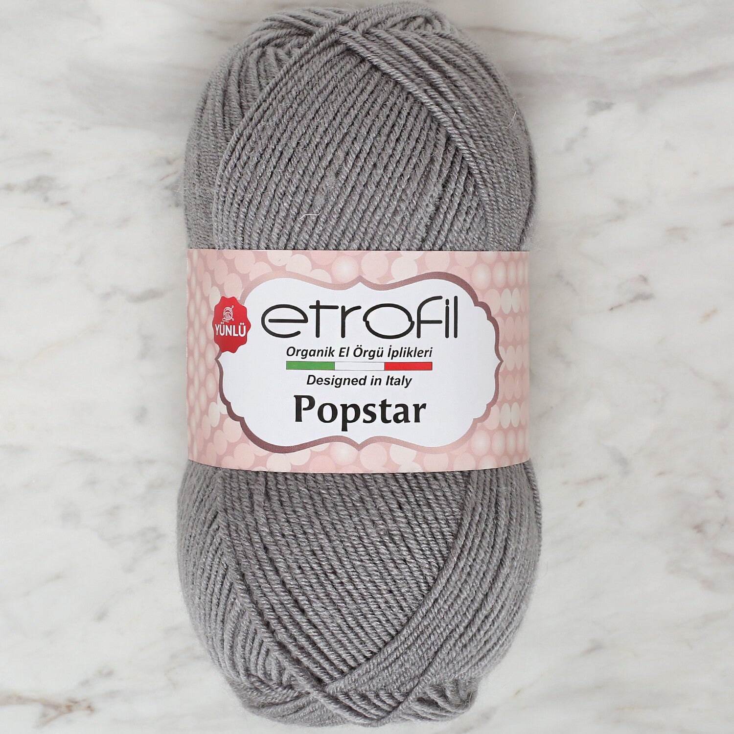 Etrofil Popstar Yarn, Grey - 70974