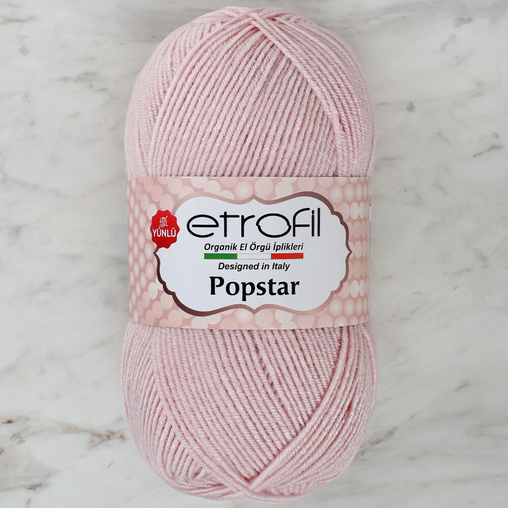 Etrofil Popstar Yarn, Powder Pink - 70699