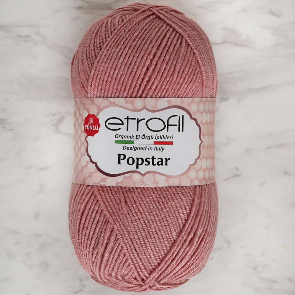 Etrofil Popstar Yarn, Dusty Pink - 73142